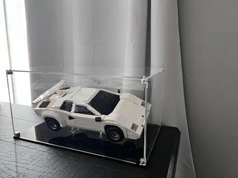 Display Case for LEGO Icons Lamborghini Countach 5000 Quattrovalvole (10337)