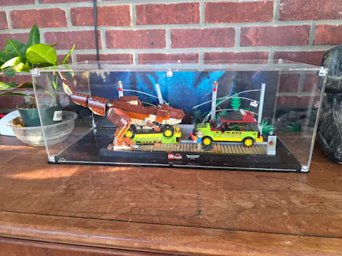 Display Case for LEGO Jurassic World T. Rex Breakout (76956)