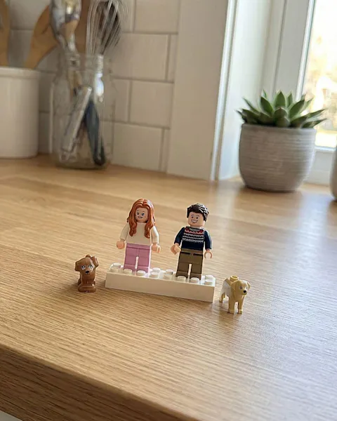 Customer photo of Custom Minifigures with Family Set