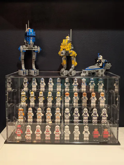 LEGO® Minifigure Display Case – 40 Count