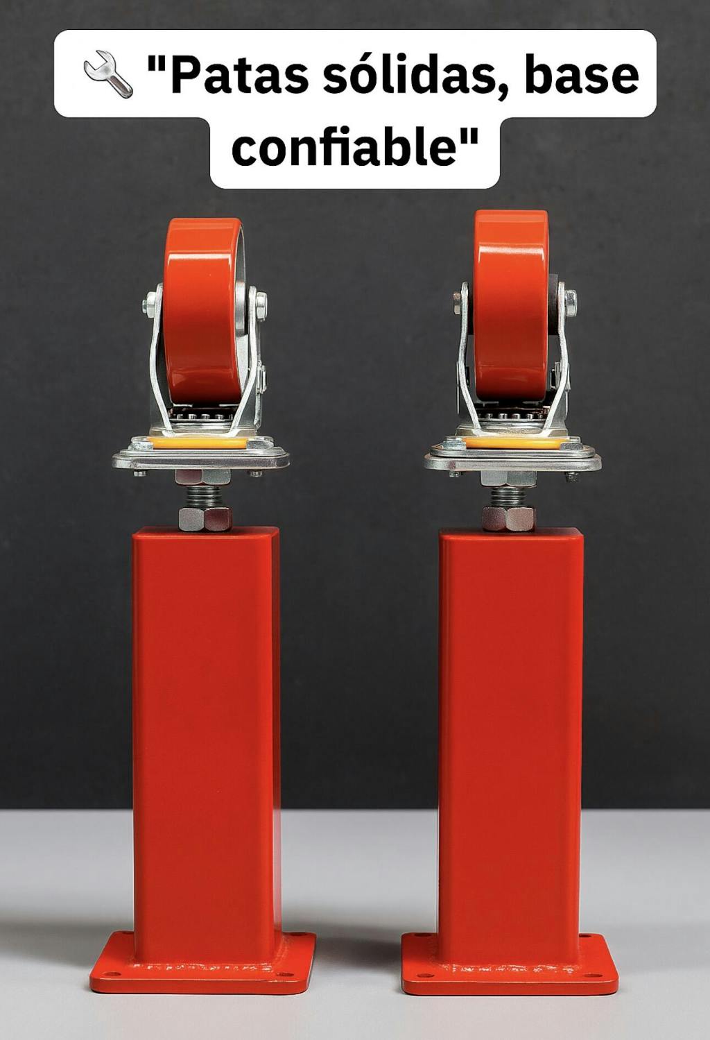 Patas REDI 2½” PRO10/PRO15 – Ruedas o Niveladores