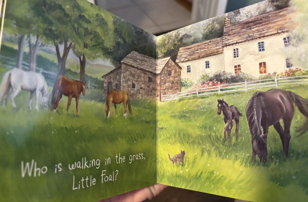 Little Foal's Busy Day