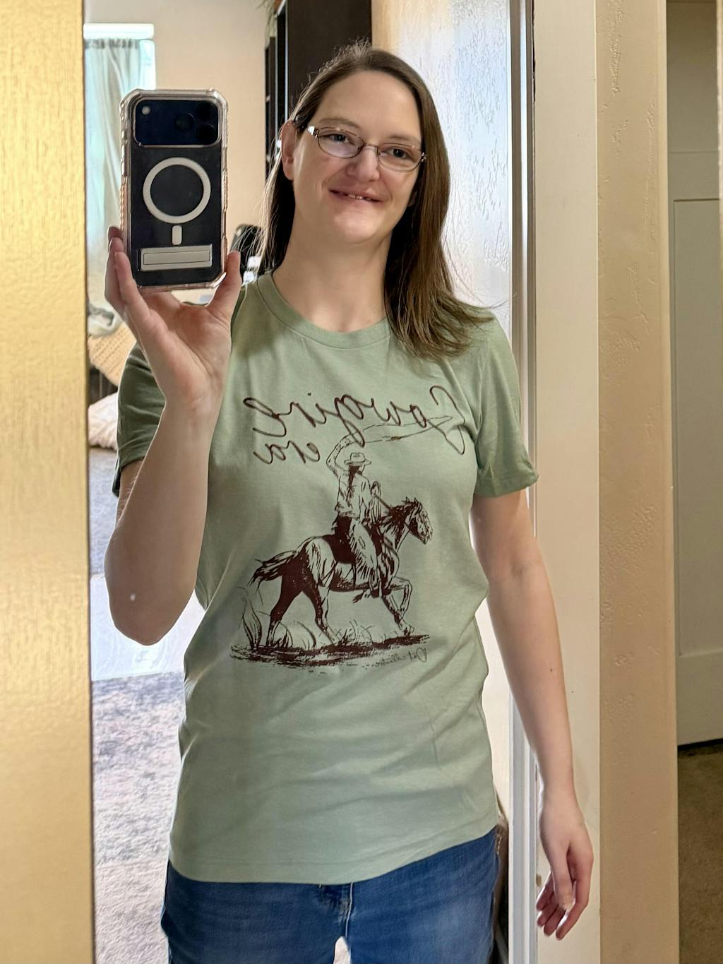 Sage Cowgirl Era T-Shirt