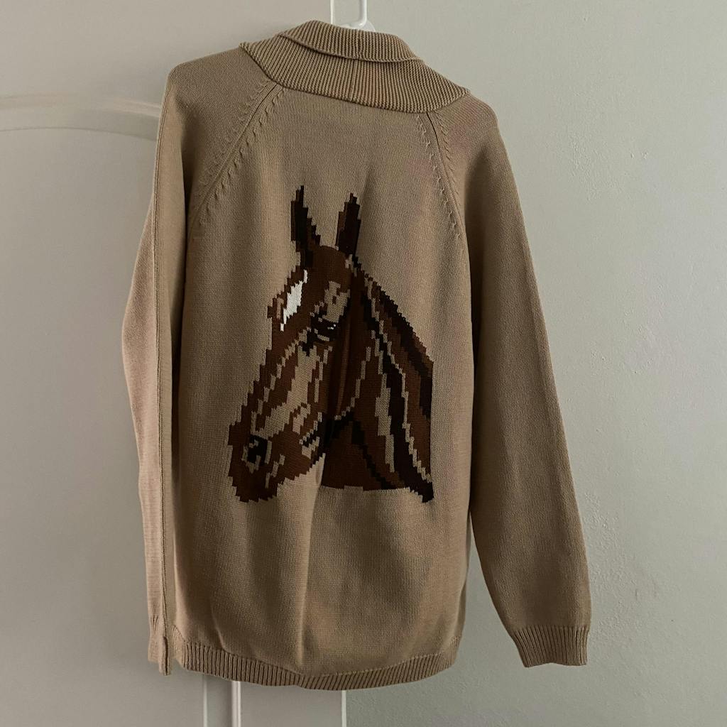 Equine Embrace Jacquard Sweater