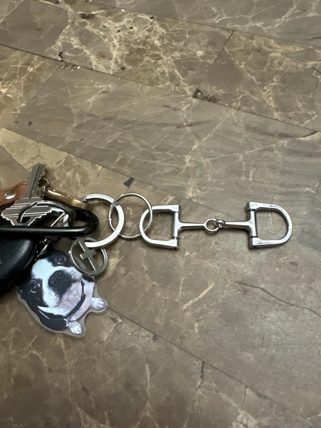 Horse Bit Keychain