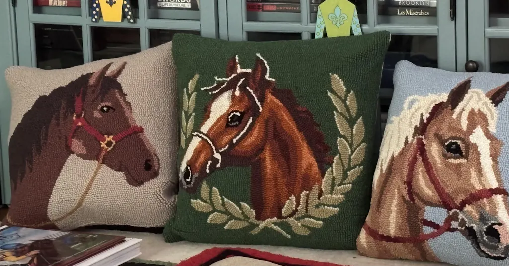 Heritage Horse Pillow