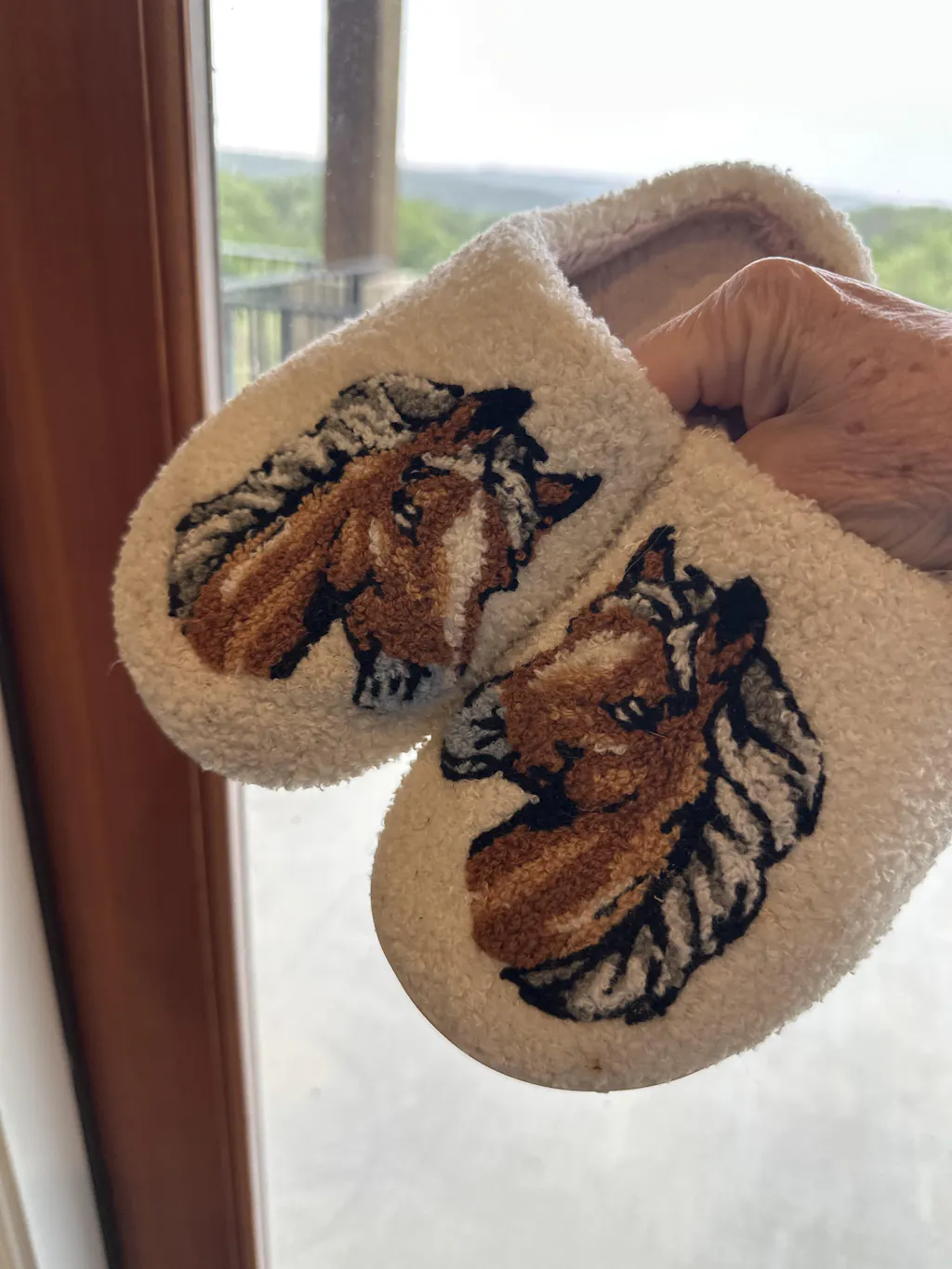 Cozy Horse Slippers
