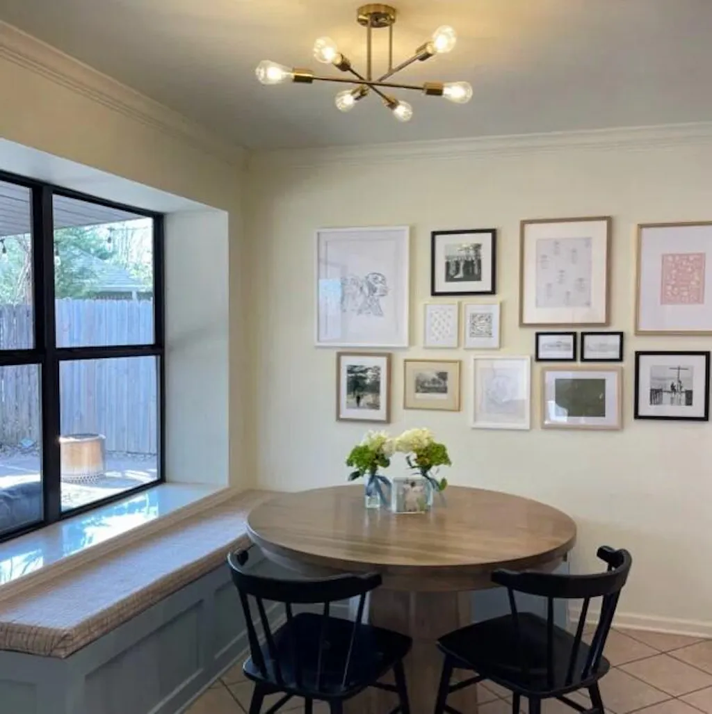 Whispora 6-Light Dimmable Sputnik Modern Semi Flush Mount (24")