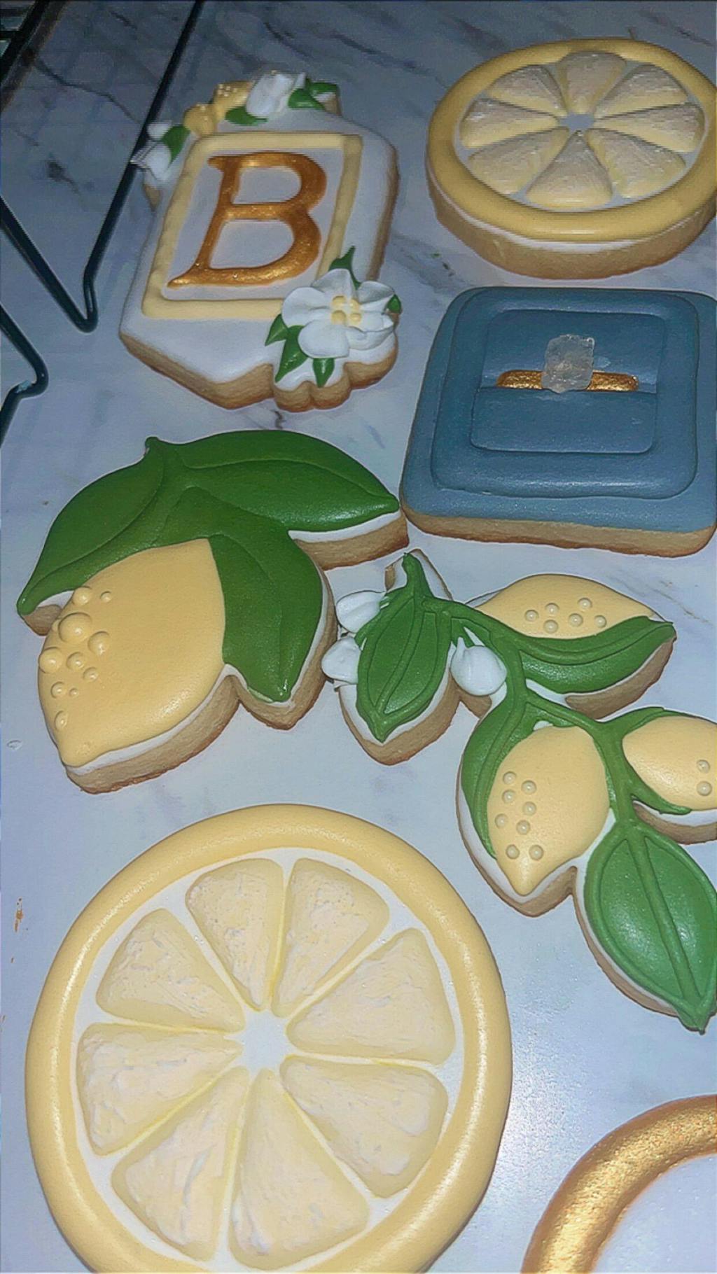 Lemon w/ 3 Leaves Brighton Cutters LLC