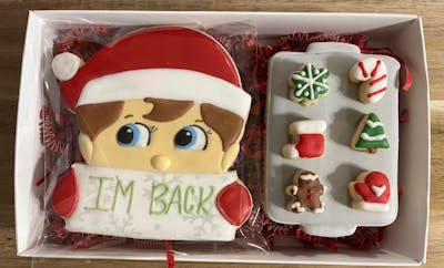 Tiny Elf Cookies Set of 6 Multi-Cutter & Dough Popper