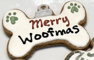 Luna's Merry Woofmas Bone Ornament Cookie Cutter