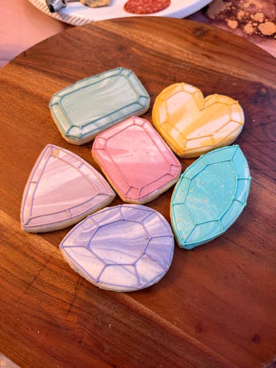 Gem Shapes Set of 8  Cookie Cutters