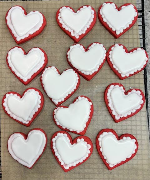 The Graceful Baker's Sweet Hearts & Rainbow Hearts Cookie Cutter