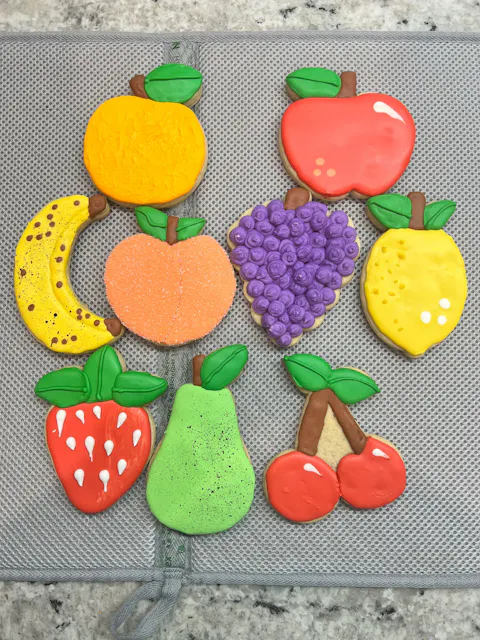 The Graceful Baker's 'Tutti Frutti' Cookie Cutters