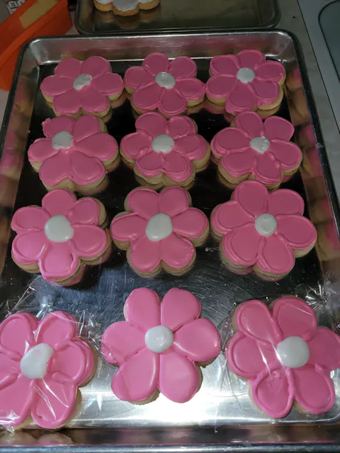 The Graceful Baker's 'Funky Flowers'  Cookie Cutter