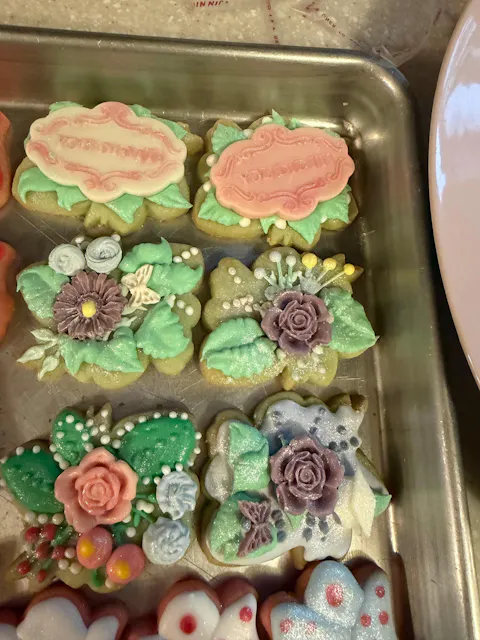 Floral Grad Cap Cookie Cutter