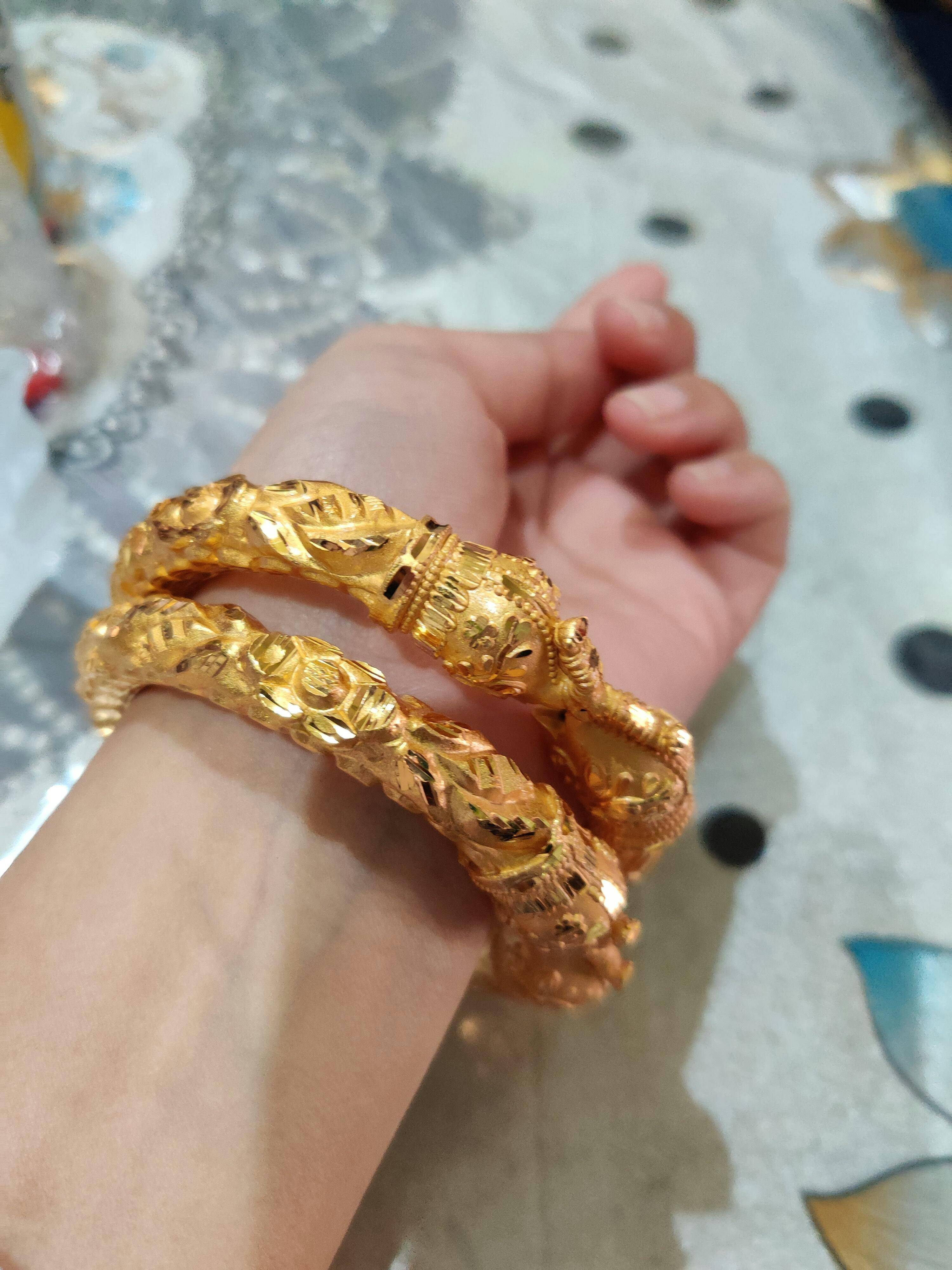 Tola Gold Kada New Kangan Design In Gold Tola Gold Kangan Design