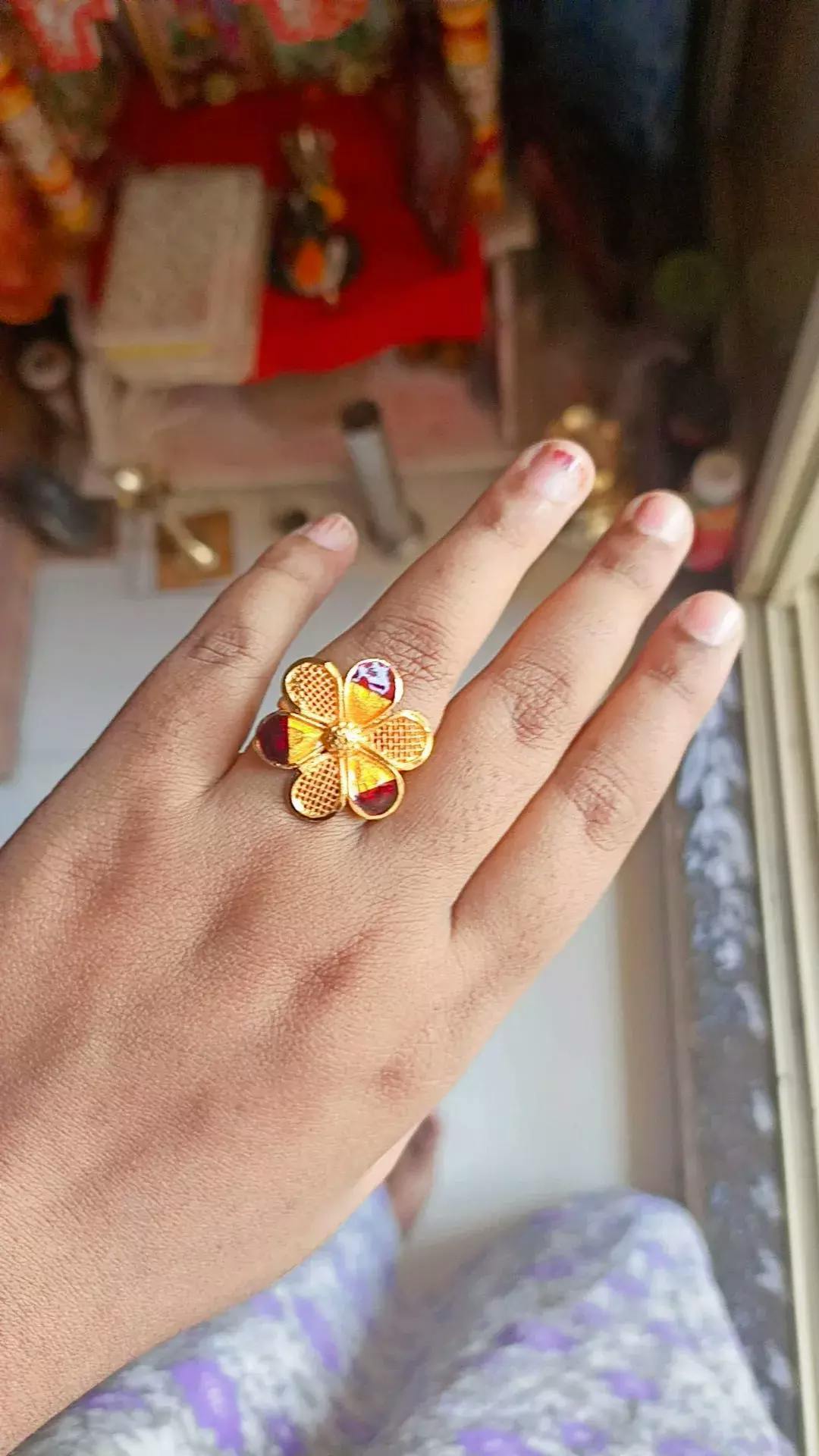 Latest Gold Ring Design For Women 2022 | Best Dubai Light Weight Gold  Finger Ring Design For Female - YouTube