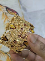 Minakari Flower Glass Chur