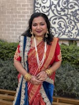 Nayantara - Flower Motif Choker With Earrings