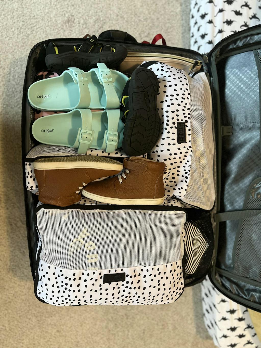 Dalmatian Packing Cube Set Brixley Bags