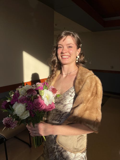 14k Tricolor Valentino Mirror Necklace