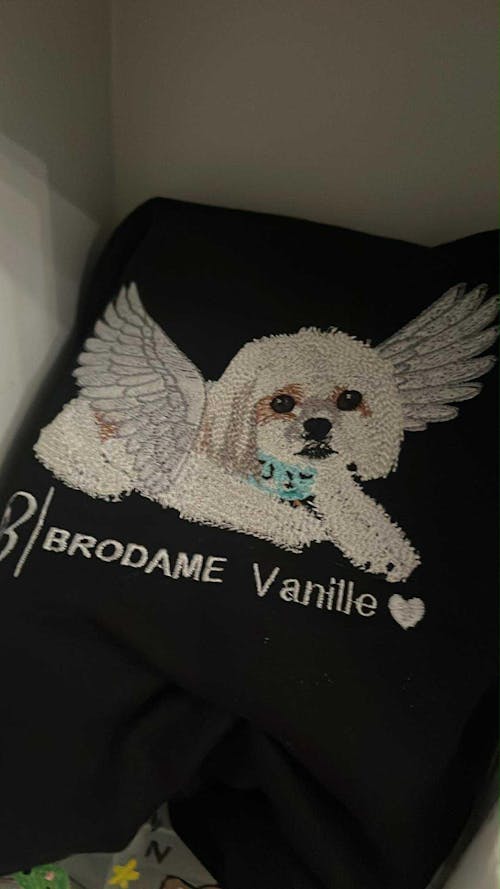 Crewneck personnalisé Animal Réaliste brodé