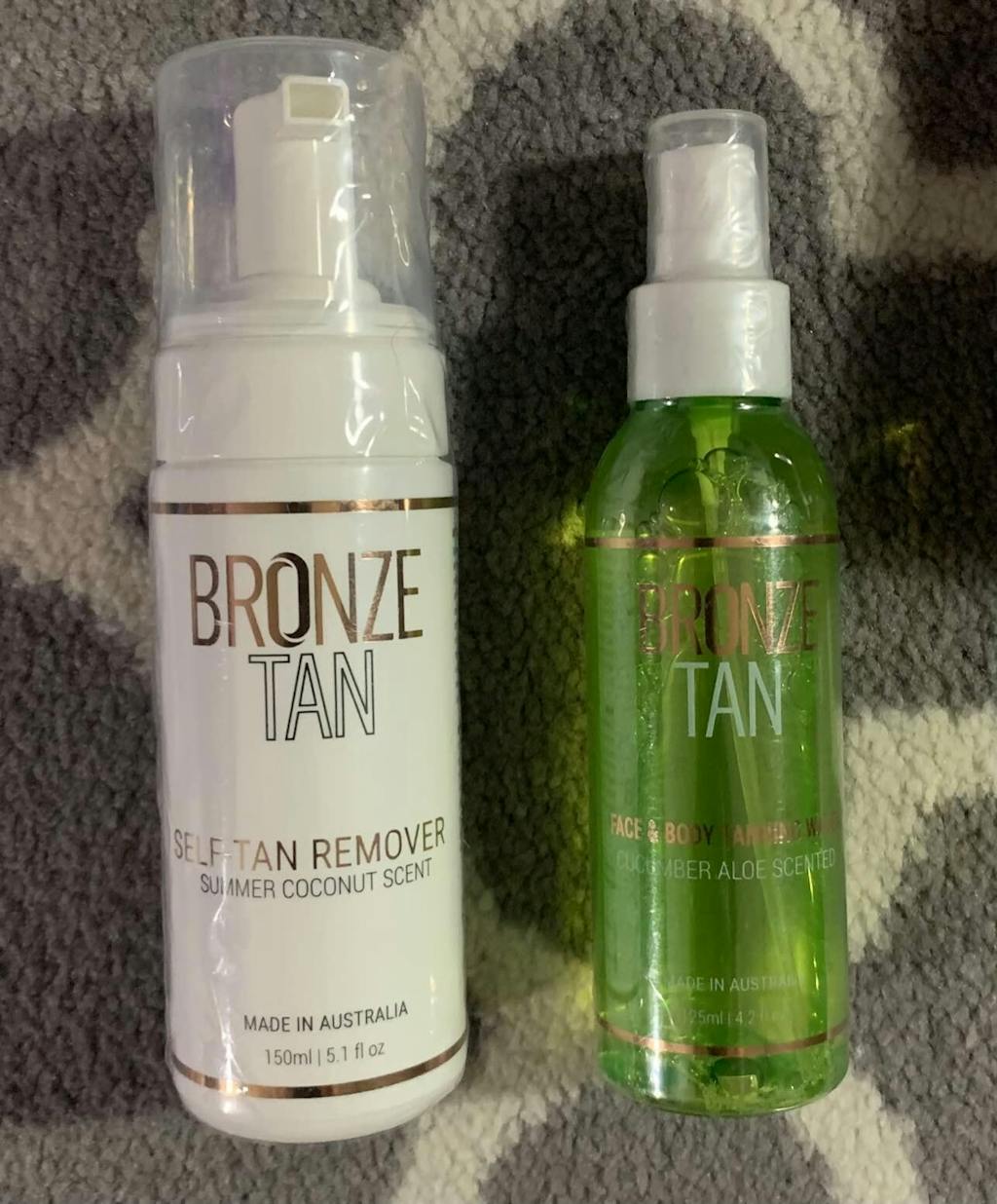 Self Tanner Starter Kit Sunless Tanning Bronze Tan