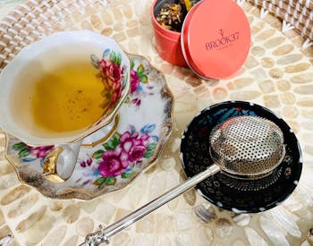 Silver Plated Infuser