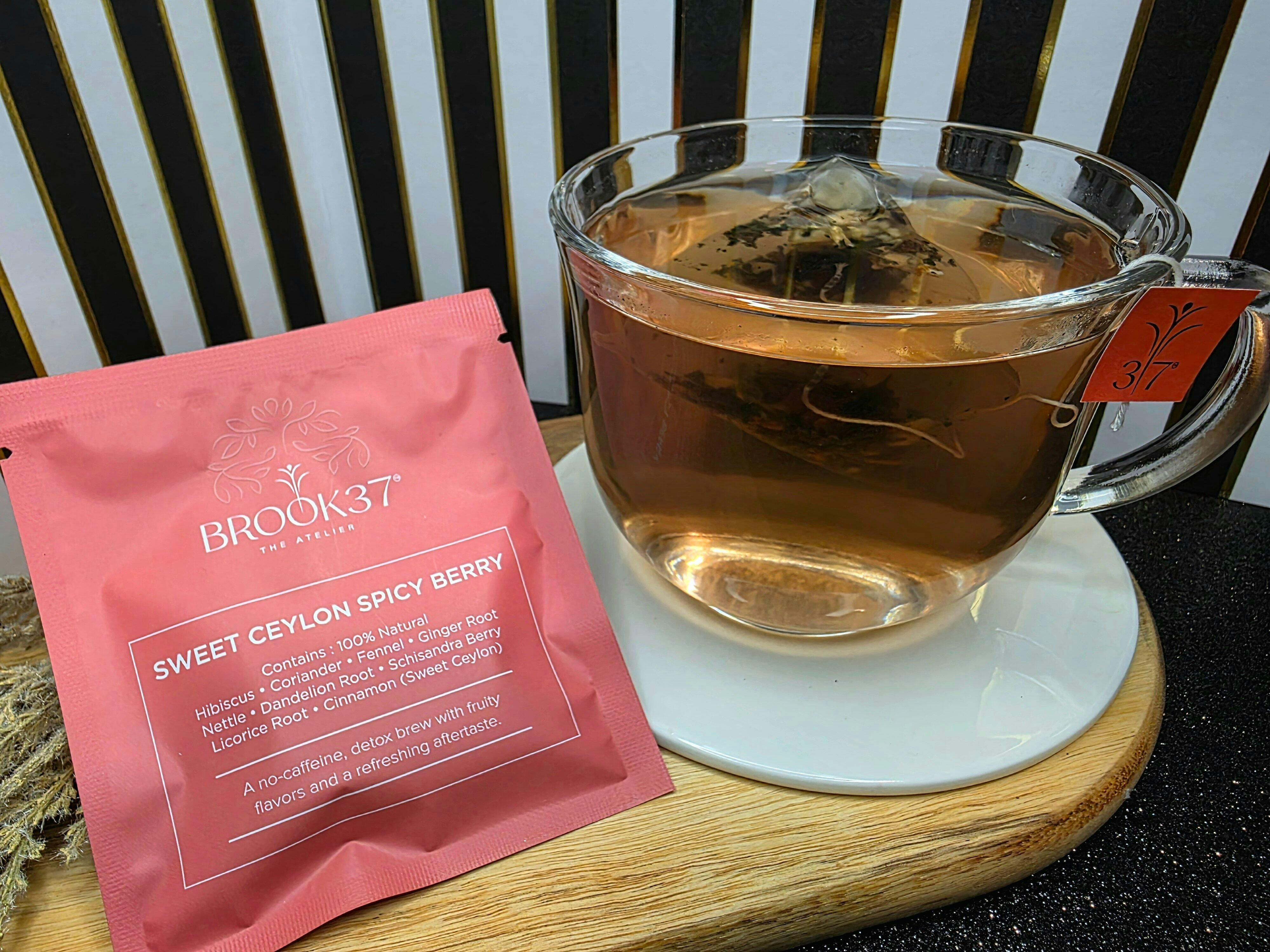 Spicy Berry Detox | Wellness Tea | Brook37