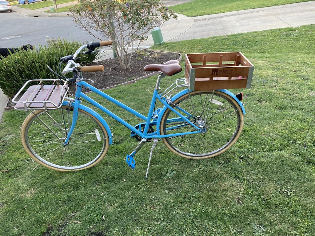 Warehouse Deal: Wooden Rear Bike Crate