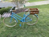 Handcrafted Wooden Bike Crate