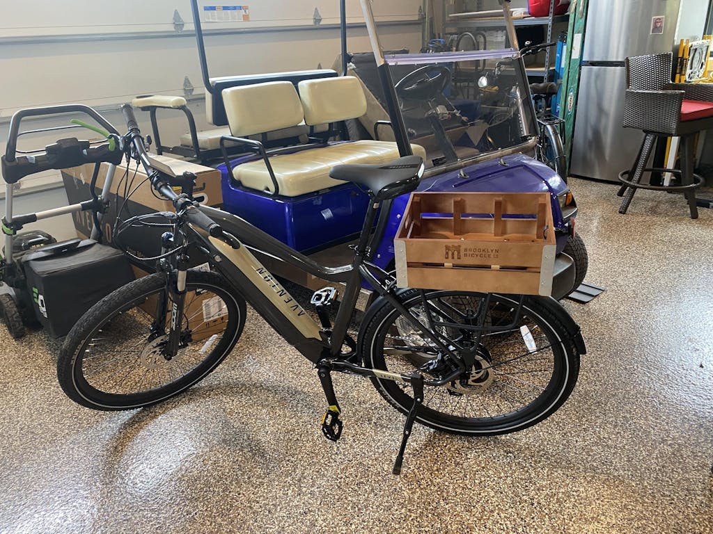 Warehouse Deal: Wooden Rear Bike Crate