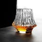 Edo Kiriko Handcrafted Mount Fuji Whisky Glass With Wooden Box