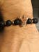 Rose Gold Crown with Lava Stones