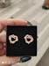 Hearts with Austrian Crystals Earrings