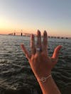 Silver Drop Ring