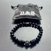 Gun Black Lion & Black Stones Bracelet