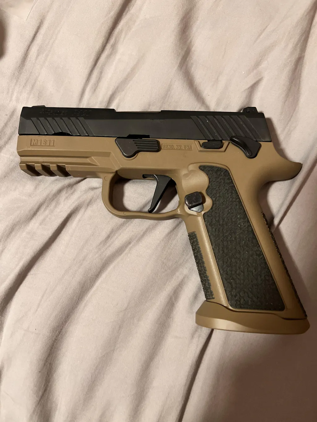 M1811 Grip Mod – Deep Laser Engraved