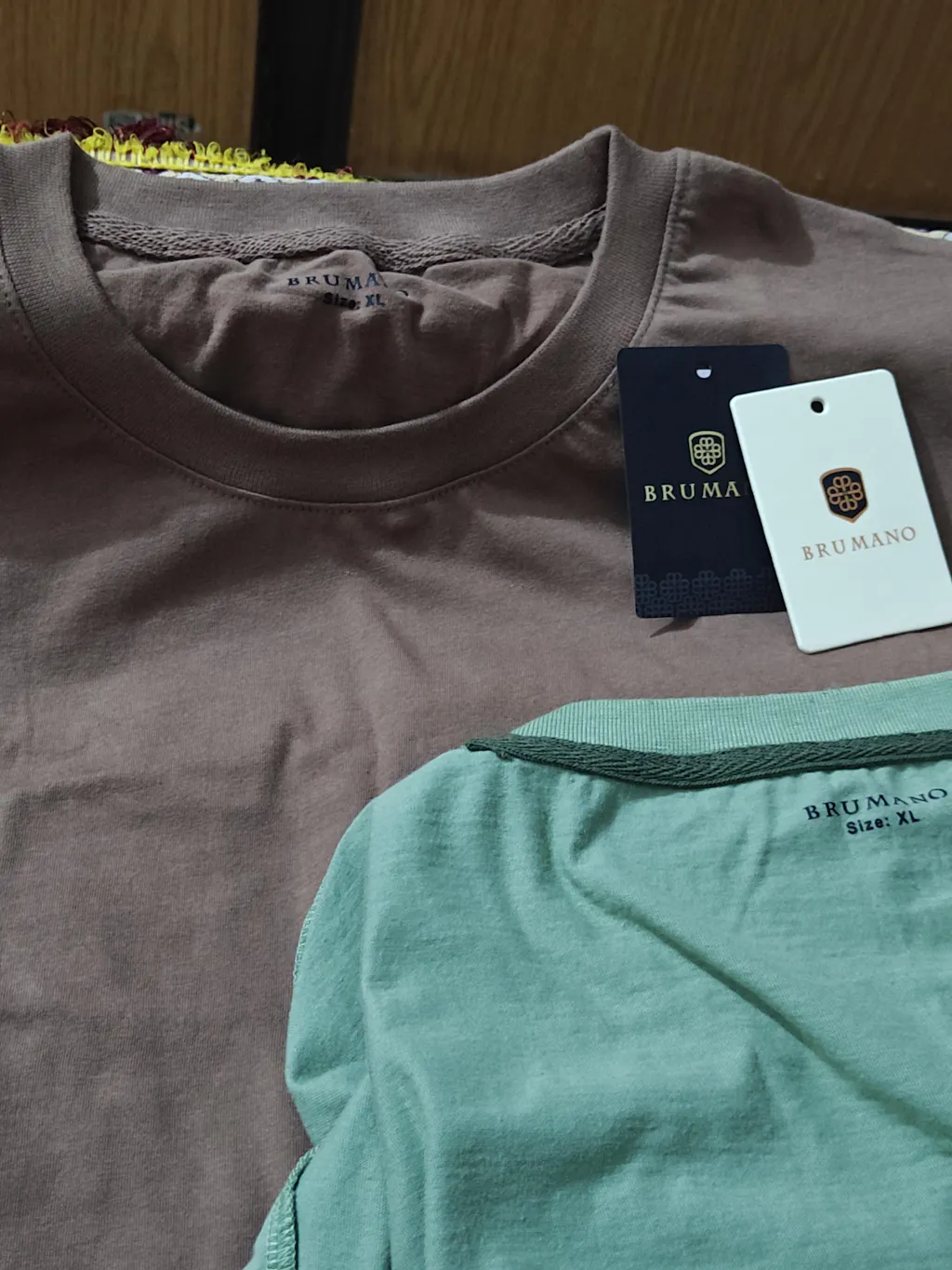 Brown 100% Cotton Basic Tee