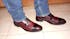 Combat Boots wine shine cuero y antiderrapante Mod 005