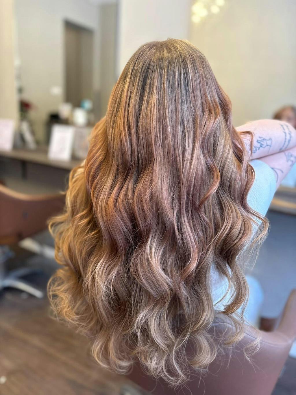 Genius weft, Naturlig Varm Kopparbrun #8