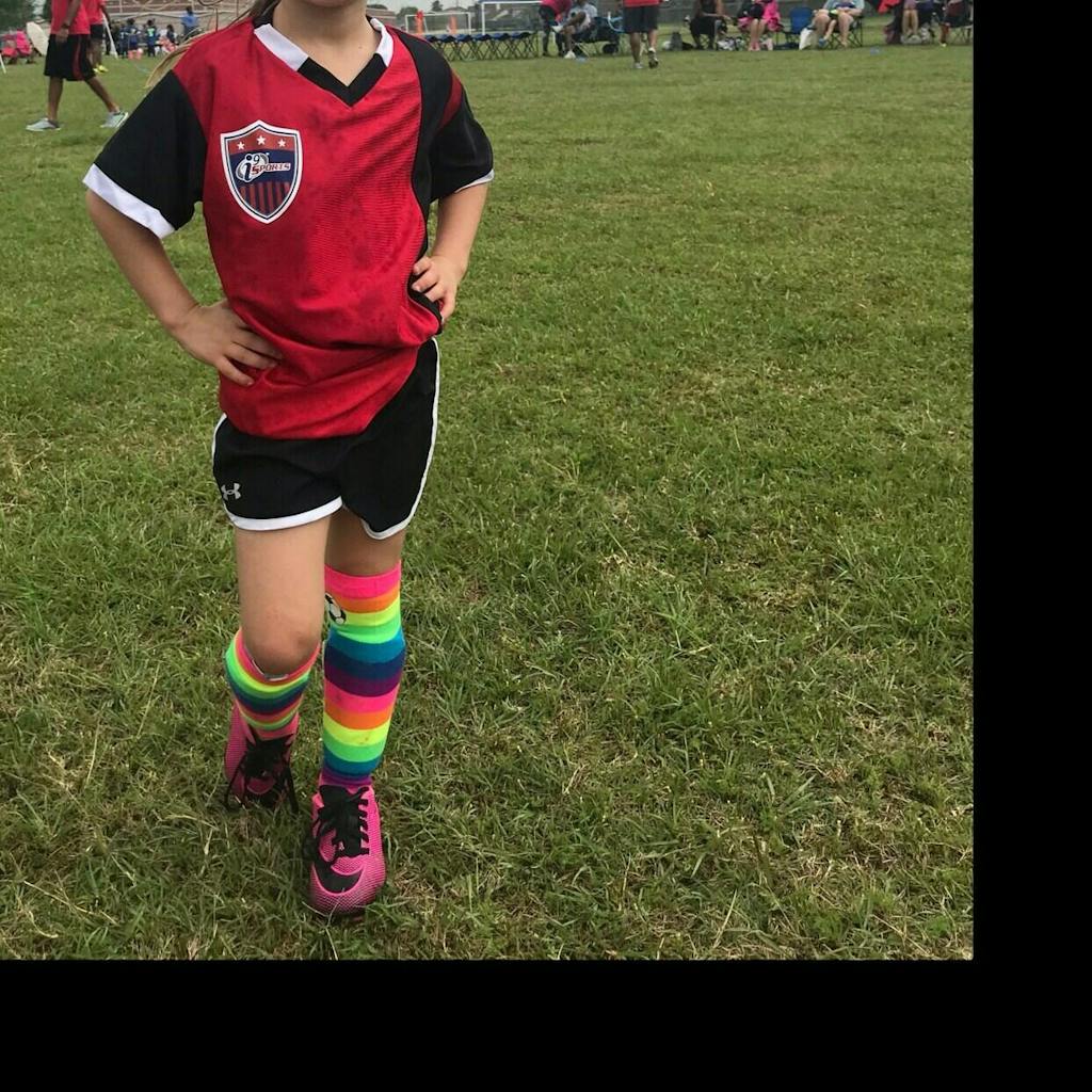 Rainbow Soccer Socks Colorful Knee High Socks for Girls Glitter