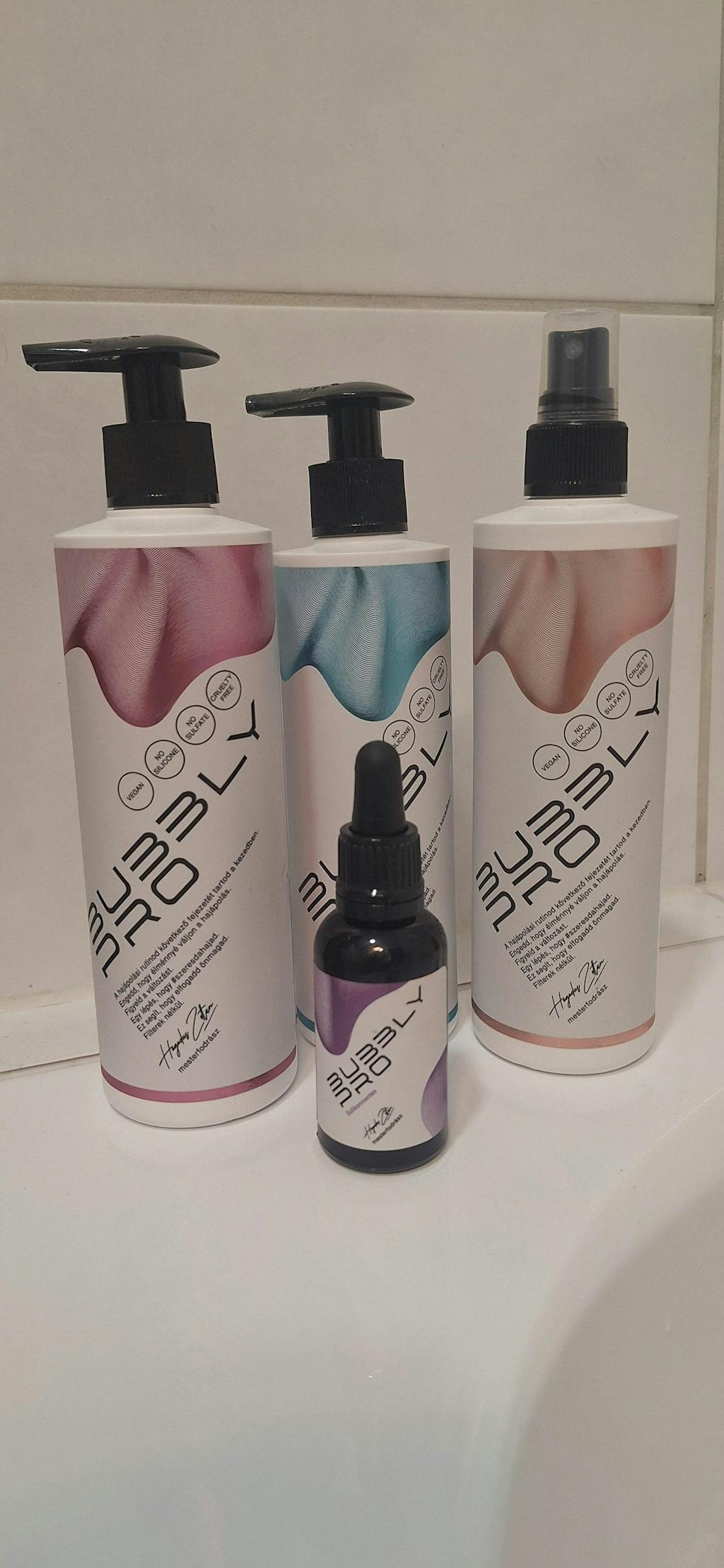 BubblyPro Finishing Oil  Simító Hajvégápoló Olaj Esszencia