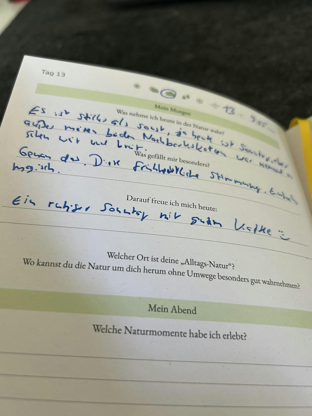 Das Naturfreude Journal