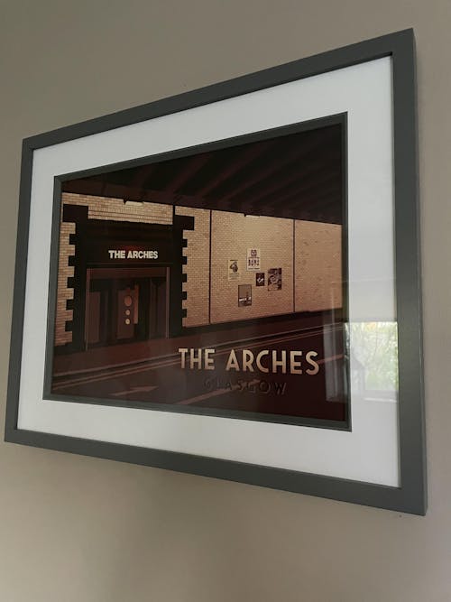 Arches Nightclub Glasgow Travel Poster