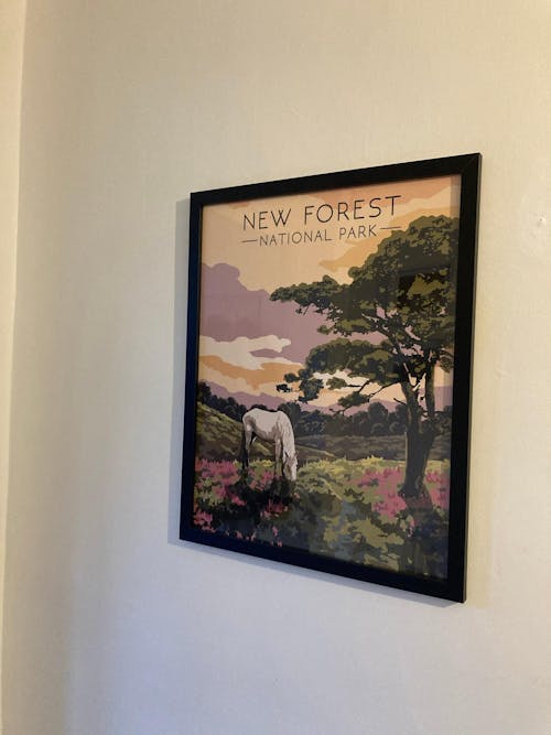 New Forest National Park Travel Poster