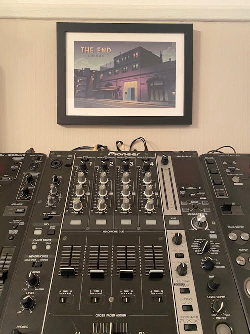 The End Nightclub London Travel Poster