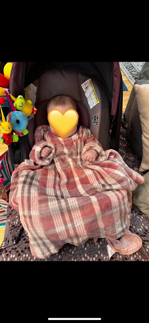 Cozy Car Seat Blanket | Buckle Me Baby Blankies