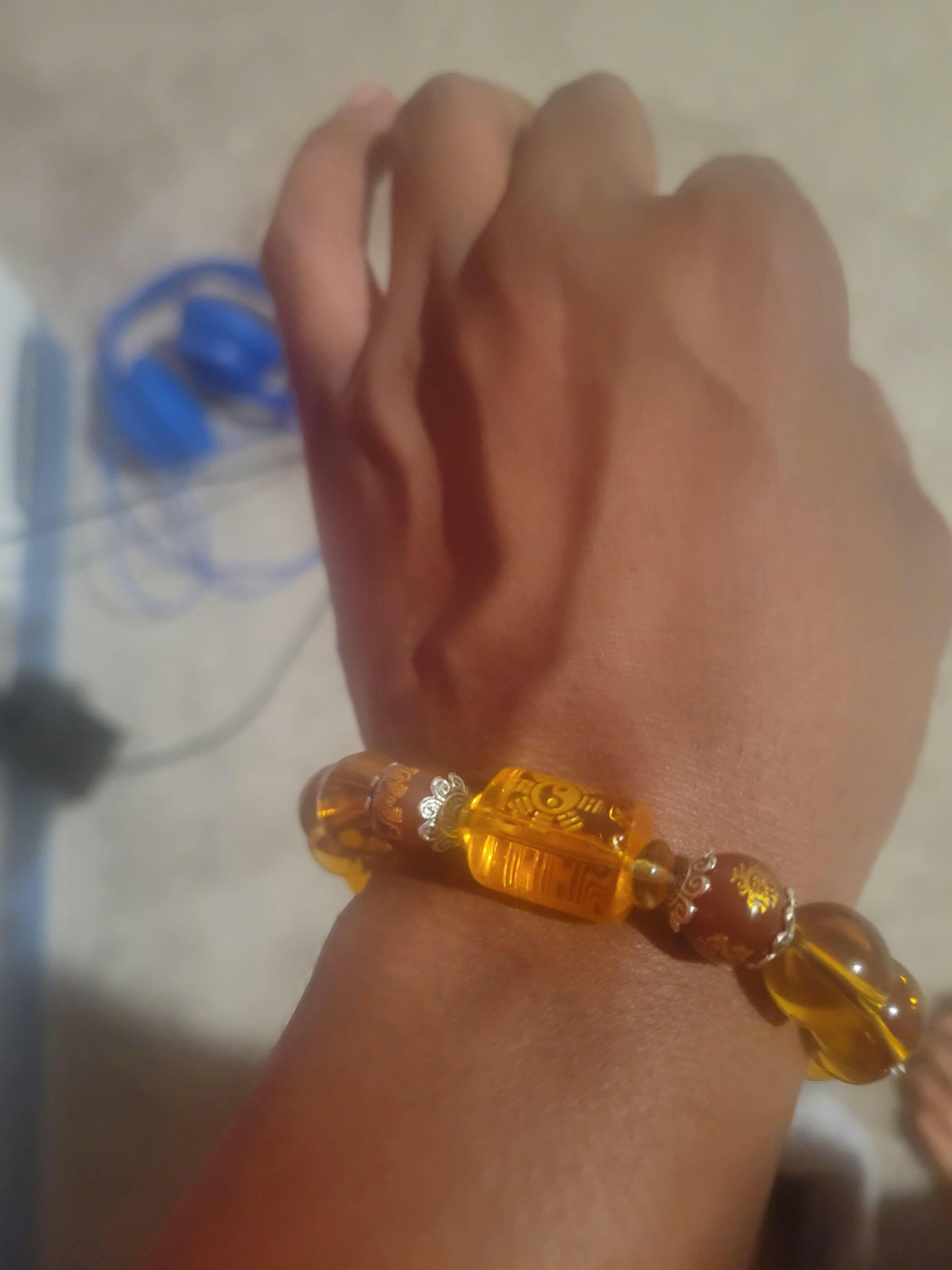 Citrine God of Wealth & 5-Element Feng Shui Bracelet photo review